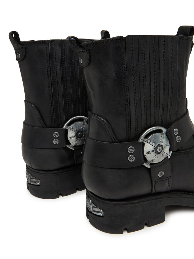 NEW ROCK Боти тип челси NEW ROCK NEW ROCK-M-7605 Черен