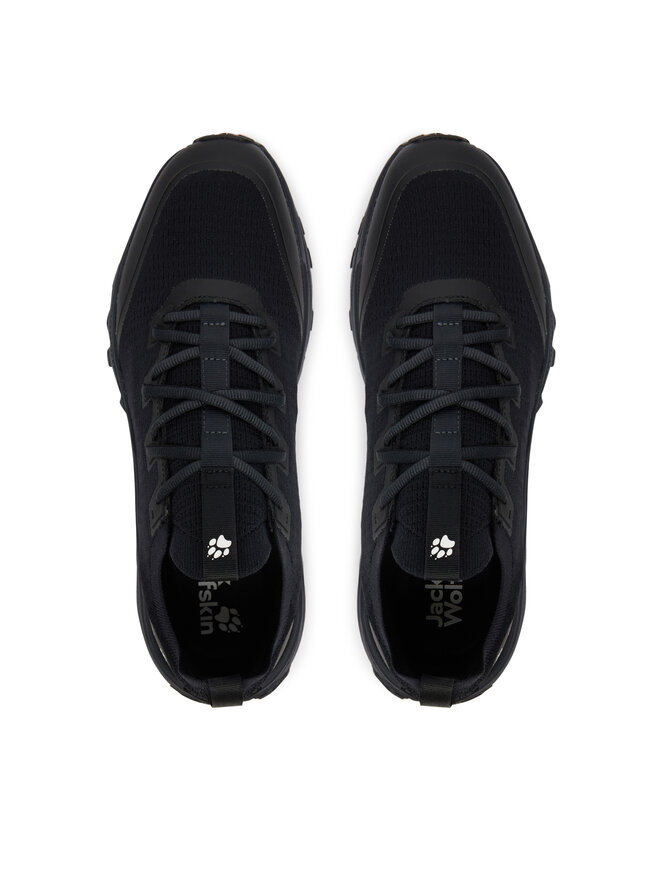 Jack Wolfskin Trekkingschuhe Jack Wolfskin Ps Trail Knit Low A65583 Schwarz