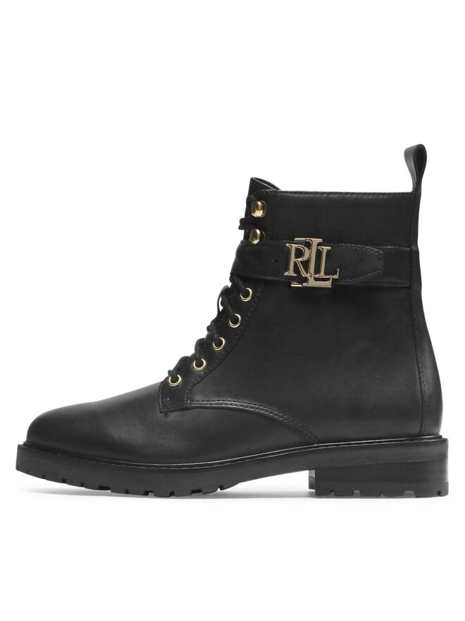 LAUREN RALPH LAUREN Bokacsizma LAUREN RALPH LAUREN Elridge 802838413001 Fekete