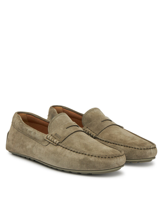BOSS Mokaszin BOSS Noel_Mocc_sdpeb 50541750 Khaki