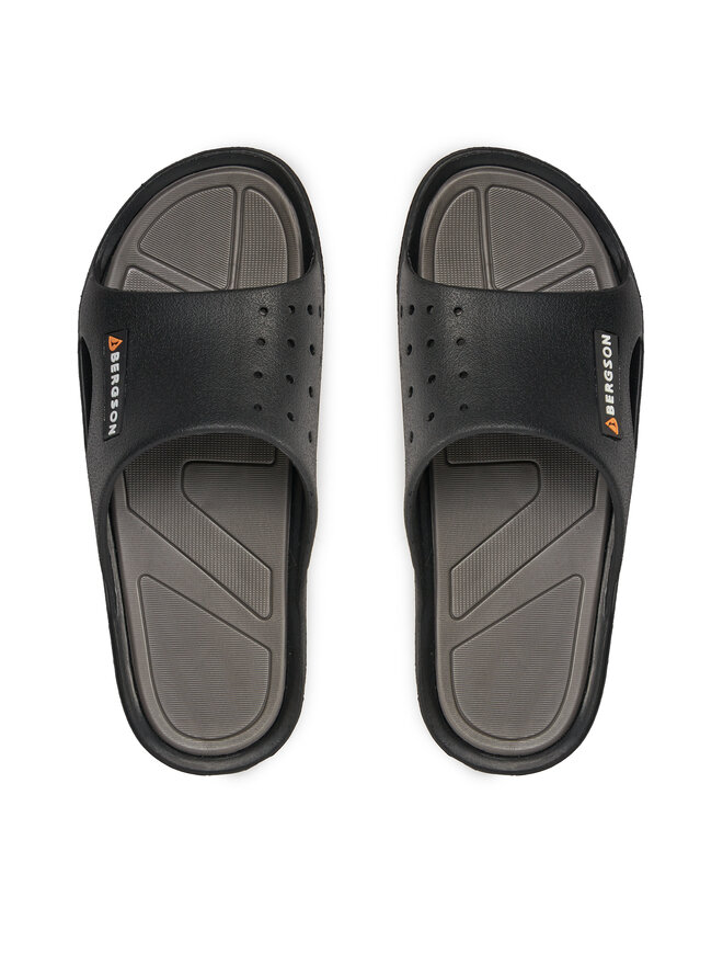 Bergson Klapki Bergson Hawai Slippers Czarny