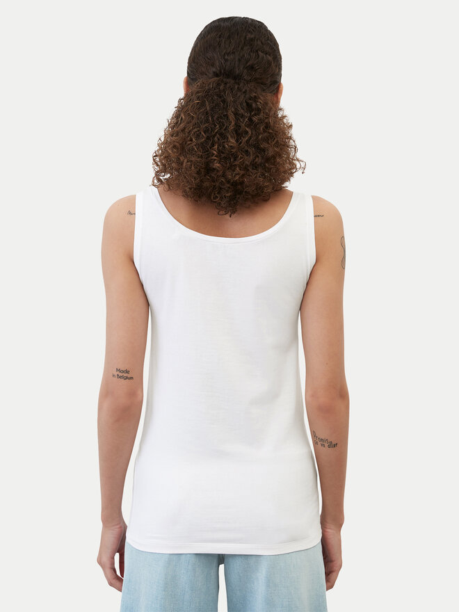 Marc O'Polo Marc O'Polo Τοπ B01 2001 50001 Λευκό Regular Fit