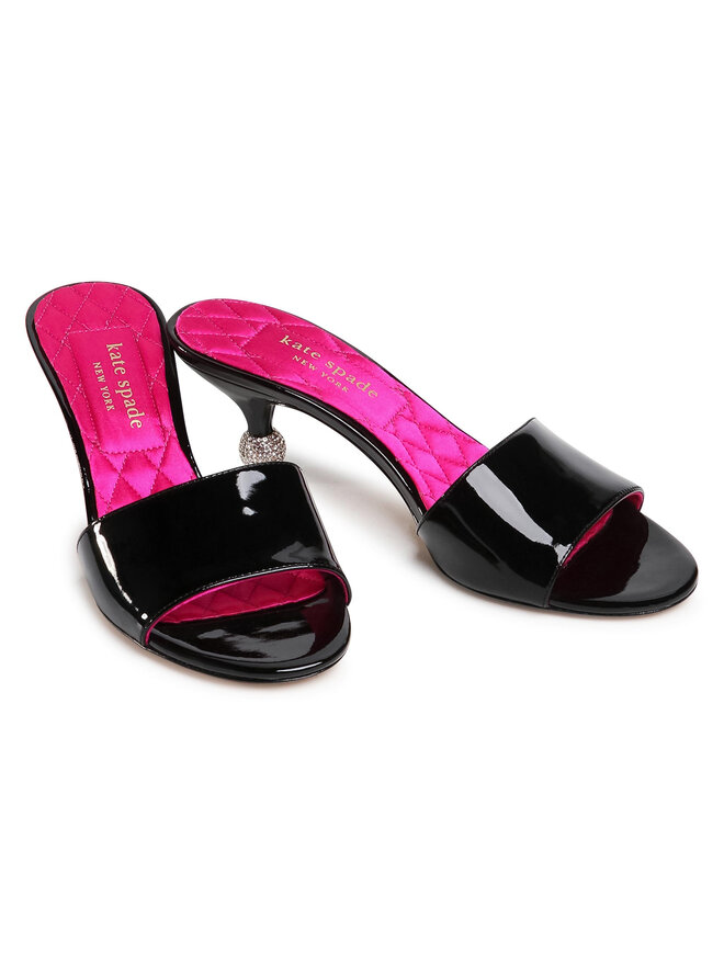 Kate Spade Παντόφλες Kate Spade Dorset K0711 Μαύρο