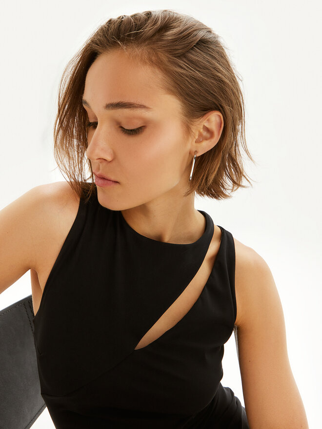 Calvin Klein Uhani Calvin Klein 35000643 Srebrna
