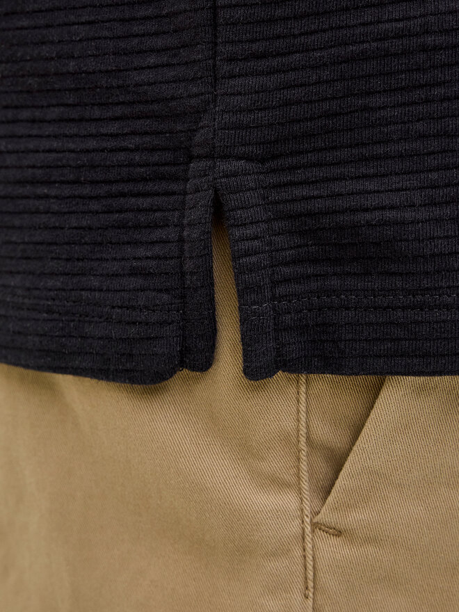 Jack&Jones Jack&Jones Polo marškinėliai Benja 12269338 Juoda Regular Fit