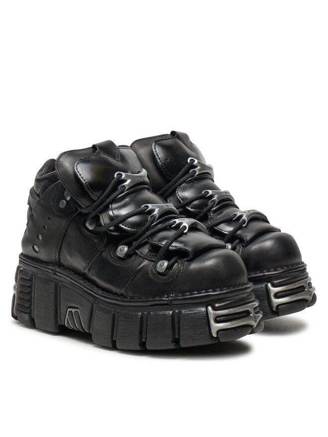 NEW ROCK Снікерcи NEW ROCK M-106-S1 Чорний