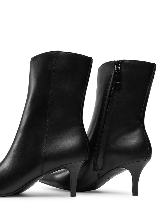 Calvin Klein Jeans Stiefeletten Calvin Klein Jeans 60Mm Stiletto Heel Bootie YW0YW01836 Schwarz