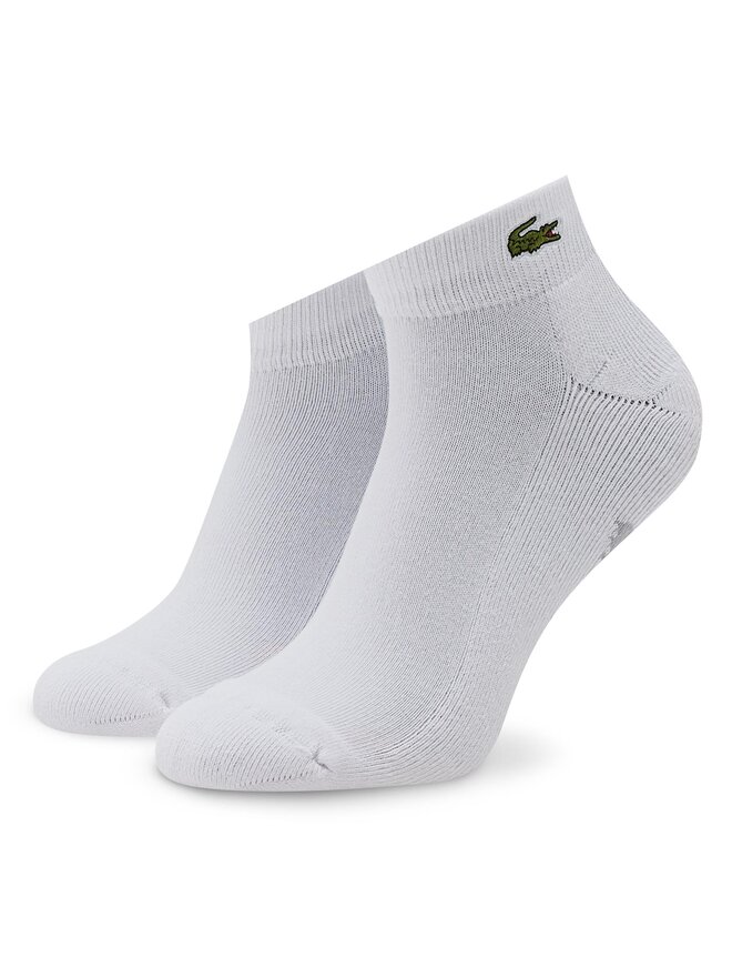 Chaussettes hautes homme Lacoste RA4188 Blanc chaussures