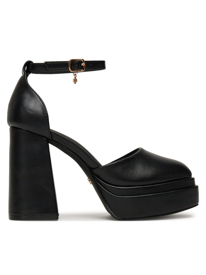 DeeZee Półbuty DeeZee LW85478-6 Czarny