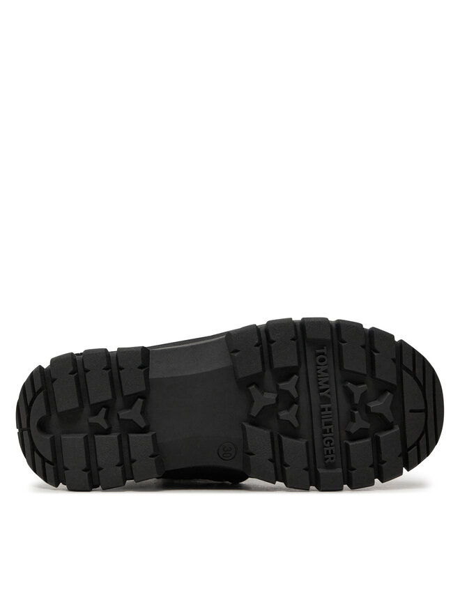 Tommy Hilfiger Апрески Tommy Hilfiger Fur Boot T3A5-33610-1695 M Черен