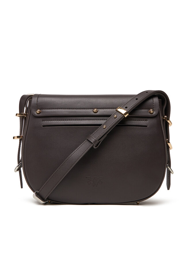 PINKO Kabelka PINKO Saddle Classic PE 25 PLTT 103830 A270 Hnědá