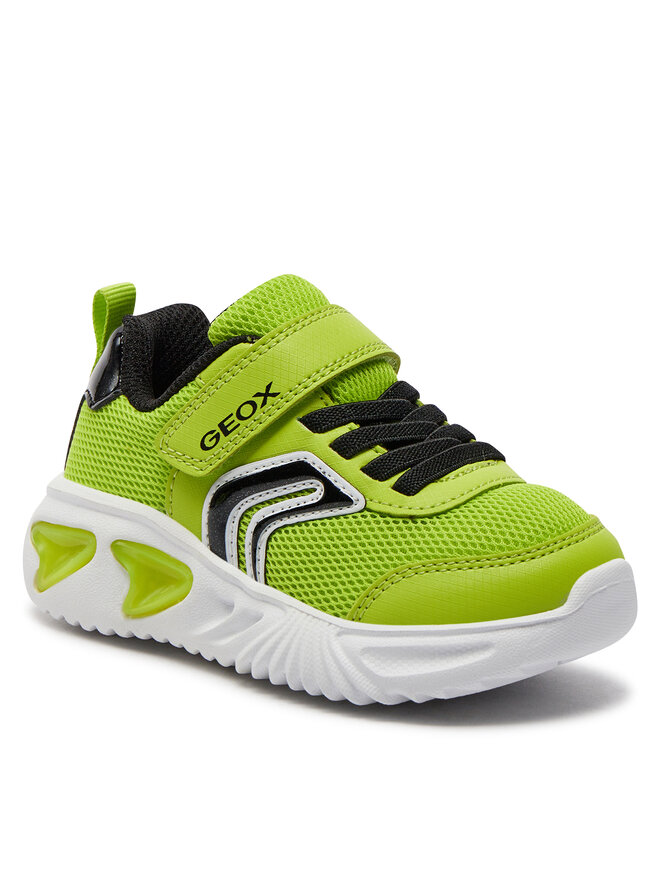 Geox Sneakersy Geox J Assister Boy J45DZC 014CE C3707 M Zielony