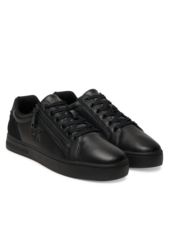 Calvin Klein Jeans Αθλητικά Calvin Klein Jeans Classic Cupsole Zip Low In YM0YM01318 Μαύρο