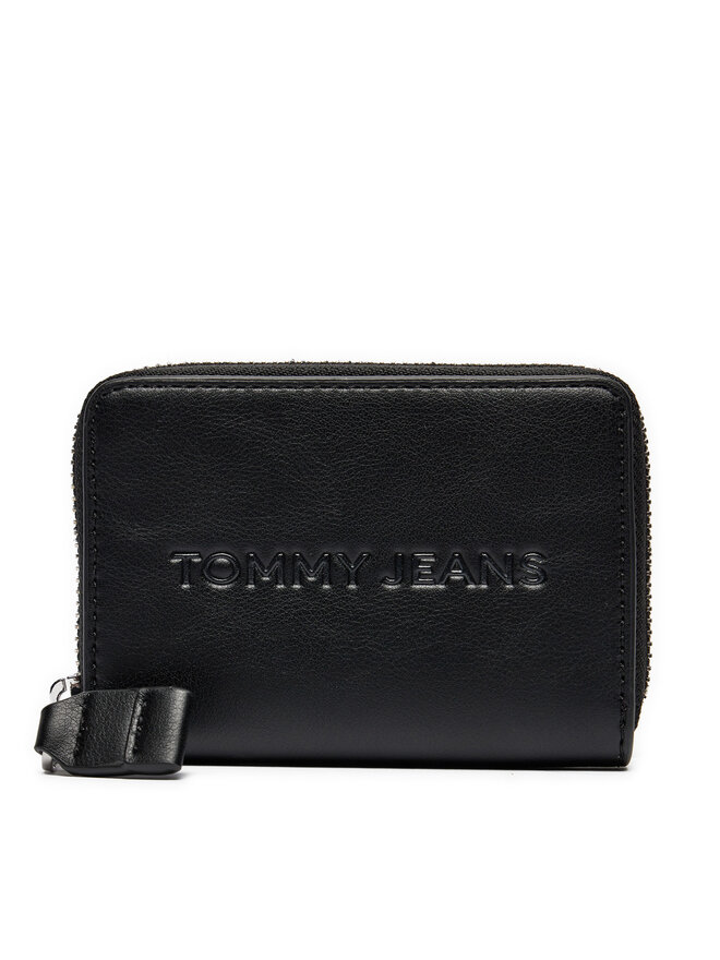Tommy Jeans Liels sieviešu maks Tommy Jeans Tjw Ess Must Small Za AW0AW16387 Melns