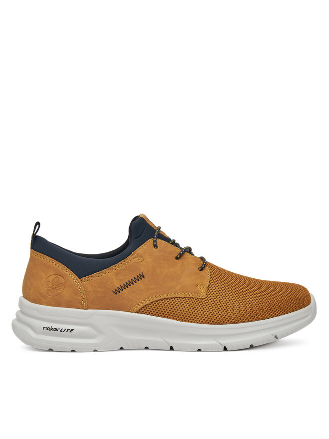 Rieker Sneakersy Rieker B7371-68 Medená