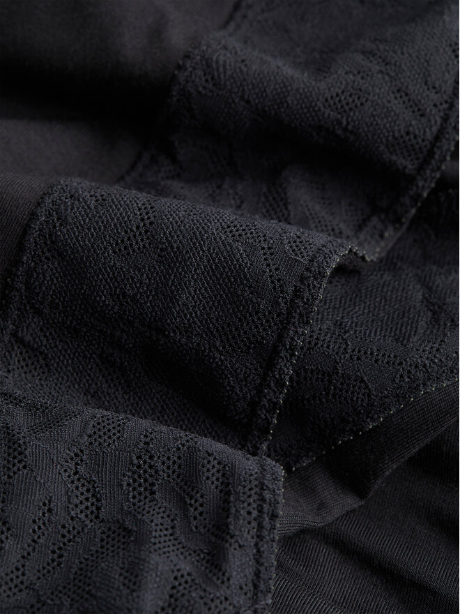 Calvin Klein Underwear Calvin Klein Underwear Pyjama-Bluse 000QS7006E Schwarz Regular Fit