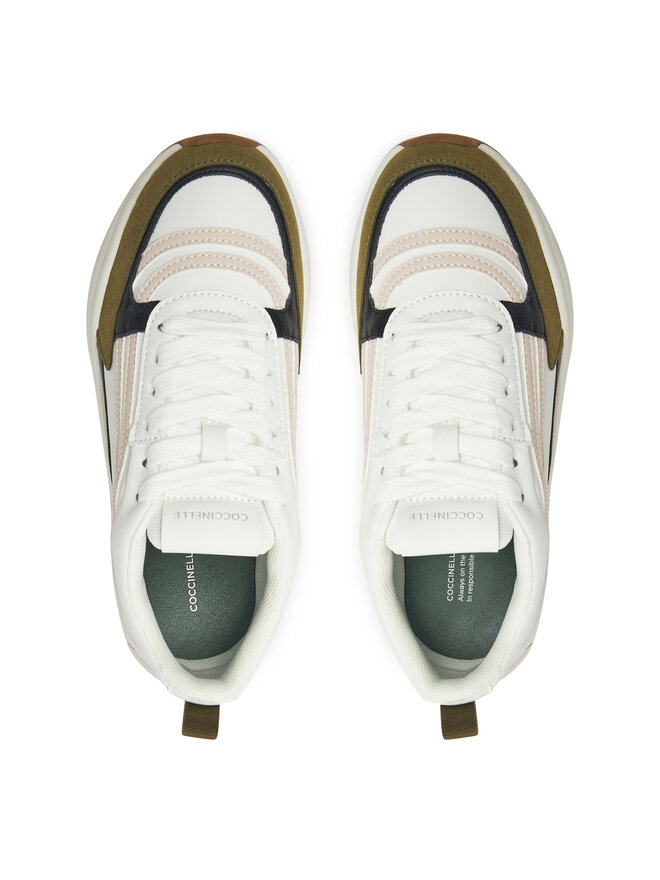 Coccinelle Sneakers Coccinelle E4 RWM 24 03 01 Alb