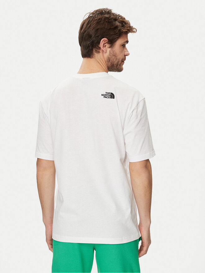 The North Face The North Face T-Shirt Simple Dome NF0A87NR Weiß Oversize