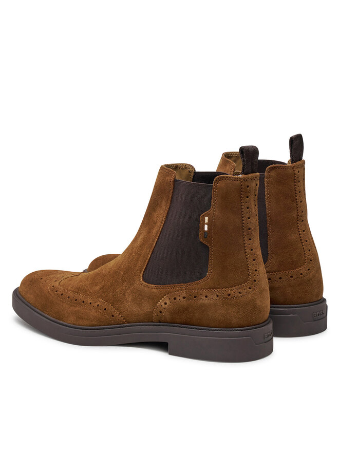 BOSS Klassische Stiefeletten Boss Calev 50523007 Braun