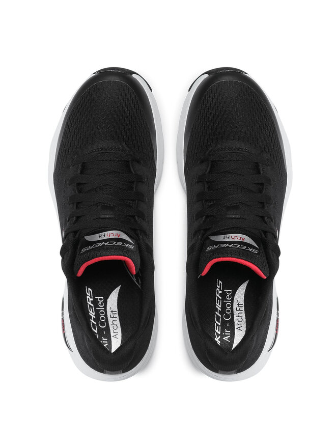 Skechers Sneakersy Skechers Arch Fit 232040/BKRD Czarny