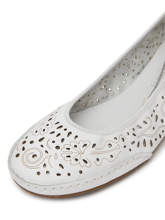 Rieker Ballerinas Rieker 41460-80 Weiß