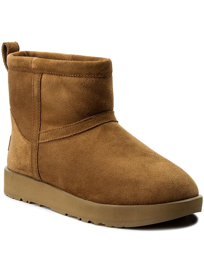 Ugg Снігоходи Ugg W Classic Mini Waterproof 1019643 Коричневий