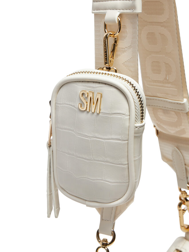 Handtasche Steve Madden Btwistie SM13001045 Weiß eschuhe.de