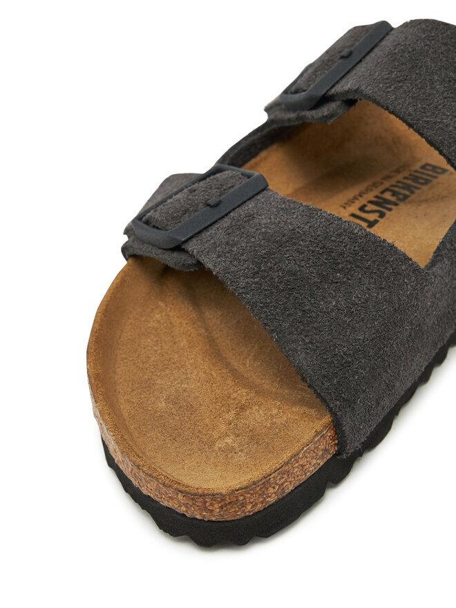 Birkenstock Papucs Birkenstock Arizona zamsz 1028592 Szürke