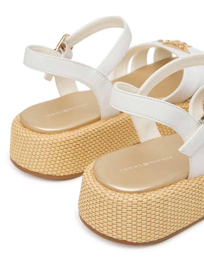 Tommy Hilfiger Sandalen Tommy Hilfiger T3A2-34293-0326 Weiß