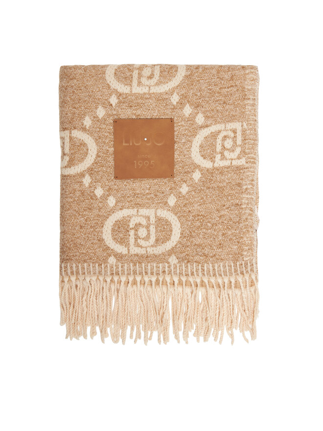 Liu Jo Schal Liu Jo Stola Maxi Oval 2022F5038 T0300 Beige