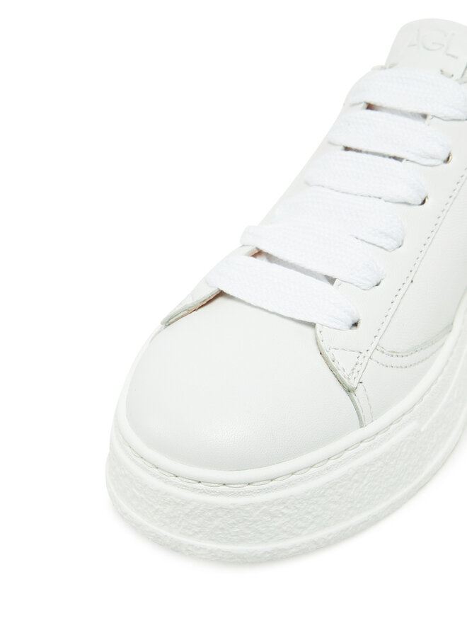 AGL Снікерcи AGL Giuly Lace Up D946001PGKA076A634 Білий