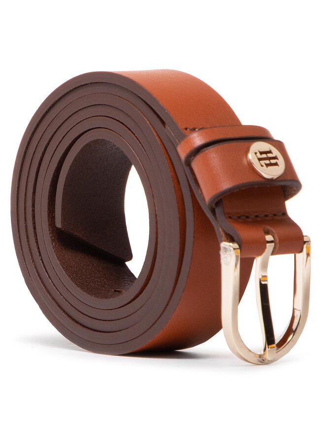 Tommy Hilfiger Damengürtel Tommy Hilfiger Classic 2.5 AW0AW09819 Braun