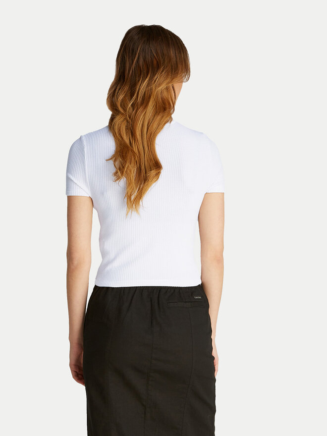 Calvin Klein Jeans Calvin Klein Jeans Camiseta J20J225239 Blanco Slim Fit