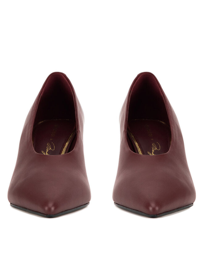 GINO ROSSI High Heels Gino Rossi CLEO-1527-1-TB Dunkelrot