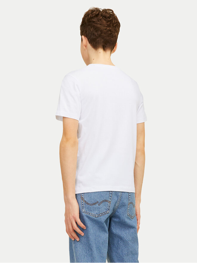 Jack&Jones Junior Jack&Jones Junior Marškinėliai Logo 12258877 Balta Regular Fit