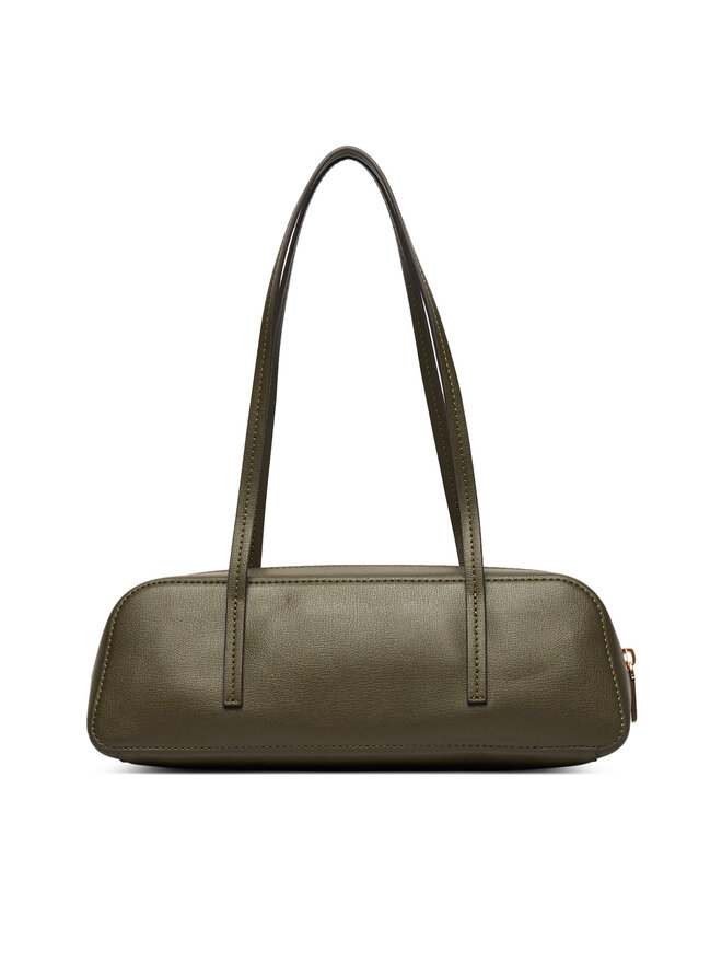 Calvin Klein Handtasche Calvin Klein Foil Logo Bauletto LV04F3636G Dunkelgrün
