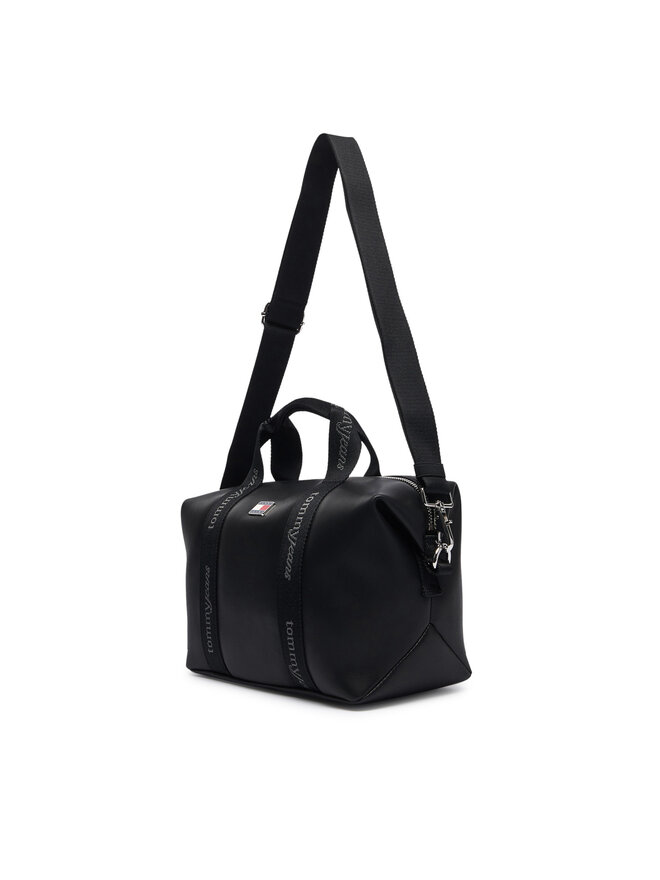 Tommy Jeans Handtasche Tommy Jeans Tjw Daily Elevated Mini Tote AW0AW19044 Schwarz
