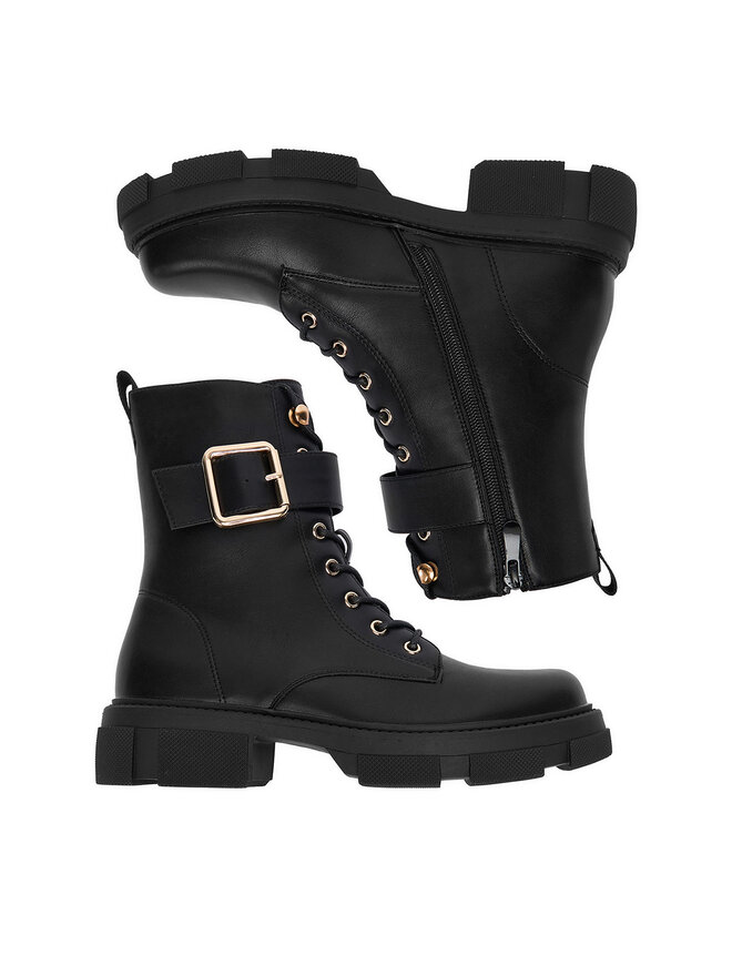 DeeZee Schnürschuhe DeeZee HX21050-16 Schwarz