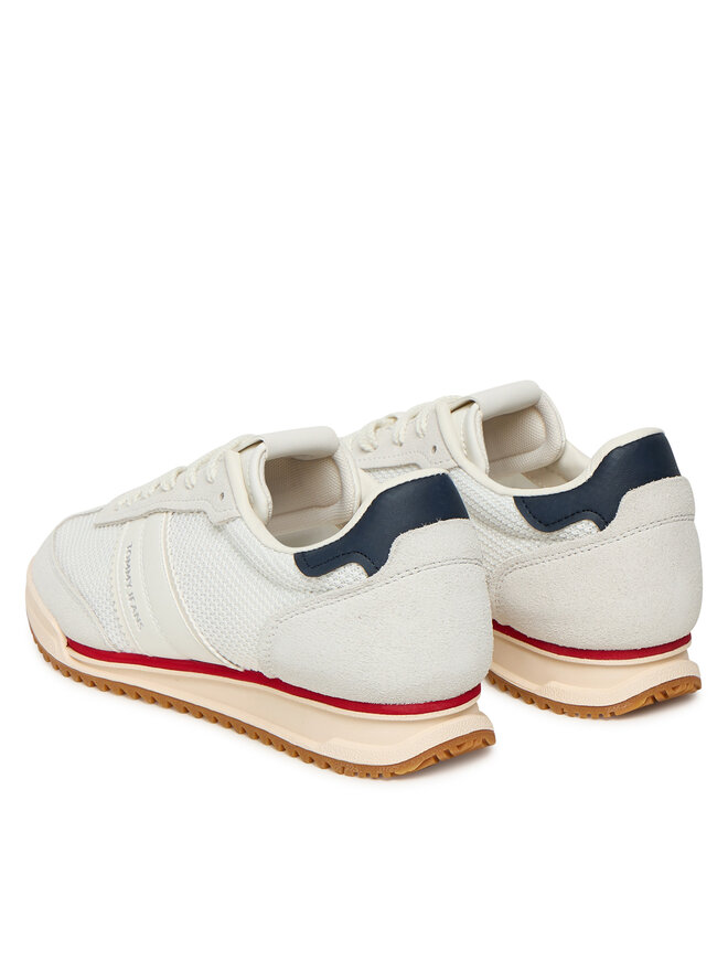 Tommy Jeans Сникърси Tommy Jeans Tjw Low Profile Runner EN0EN02862 Екрю