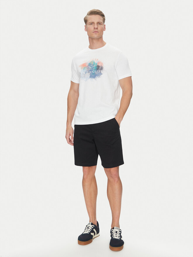 Paul&Shark Paul&Shark Футболка 25411095 Білий Regular Fit