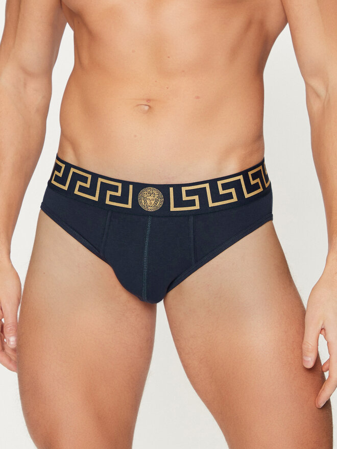 Versace Versace Σετ σλιπ 3 τμχ. AU10327 1A10011 Έγχρωμο