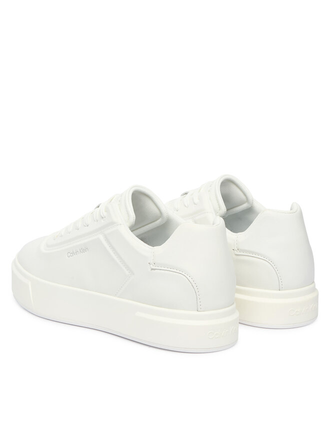 Calvin Klein Sneakers Calvin Klein Basket Cups Oxf Lup Hf Lth YM0YM01452 Weiß
