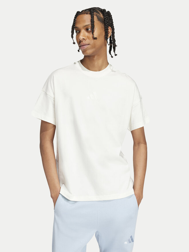 adidas adidas T-Shirt ALL SZN IV5217 Weiß Loose Fit