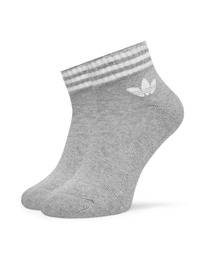 adidas Zestaw 3 par wysokich skarpet unisex adidas 3-Stripes JV7437 Kolorowy
