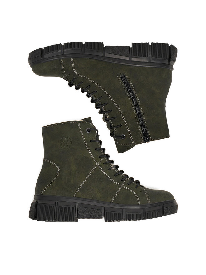 Rieker Schnürschuhe Rieker CEO-X3428-54 Grün