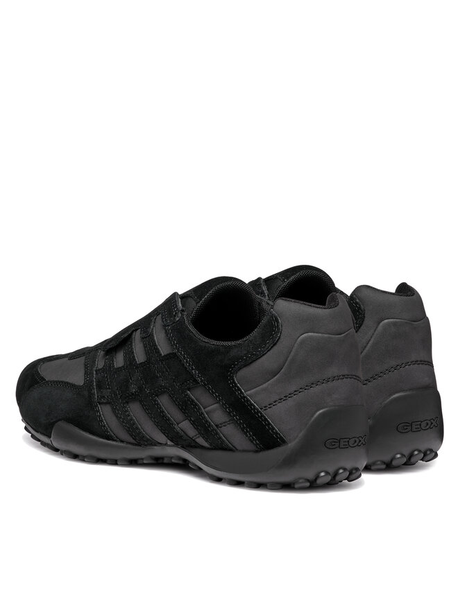 Geox Polobotky Geox Uomo Snake U4507B 022EK C9999 Černá