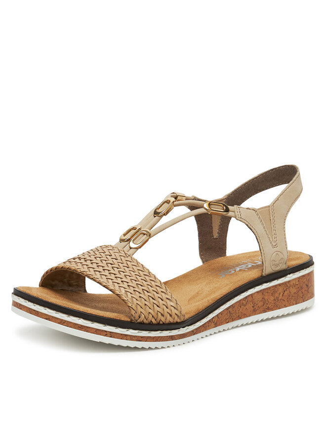 Rieker Sandalen Rieker V3662-62 Beige
