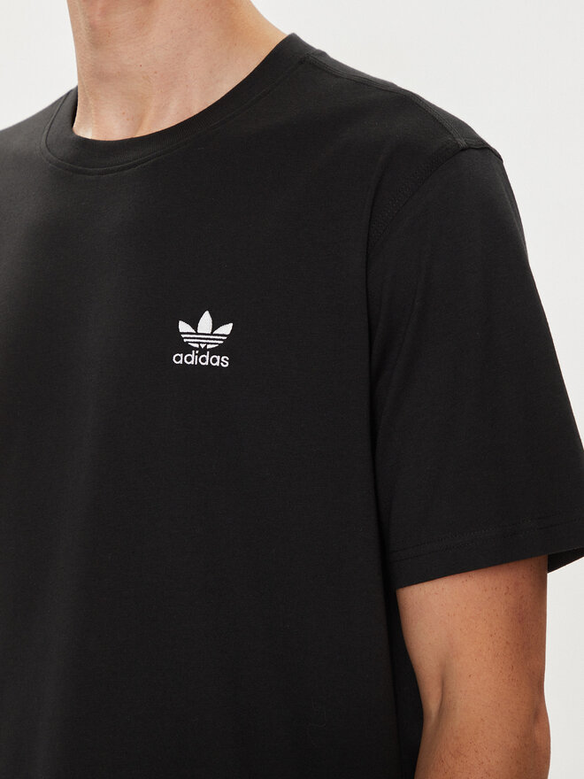 adidas adidas Marškinėliai Trefoil Essentials IW5787 Juoda Regular Fit