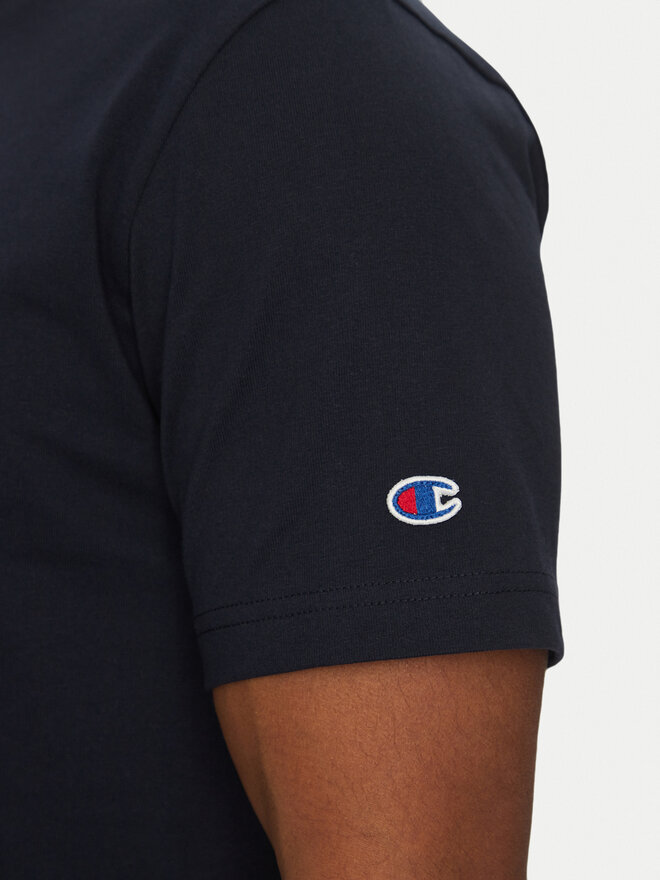 Champion Champion Marškinėliai 221621 Tamsiai mėlyna Standard Fit