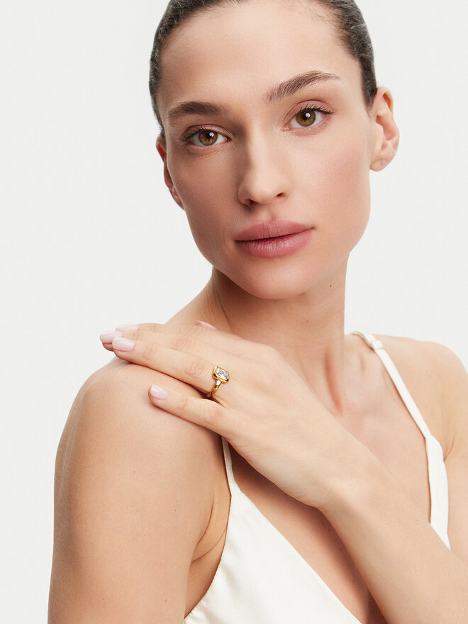 Guess Ring Guess JUBR05 251JW Goldfarben
